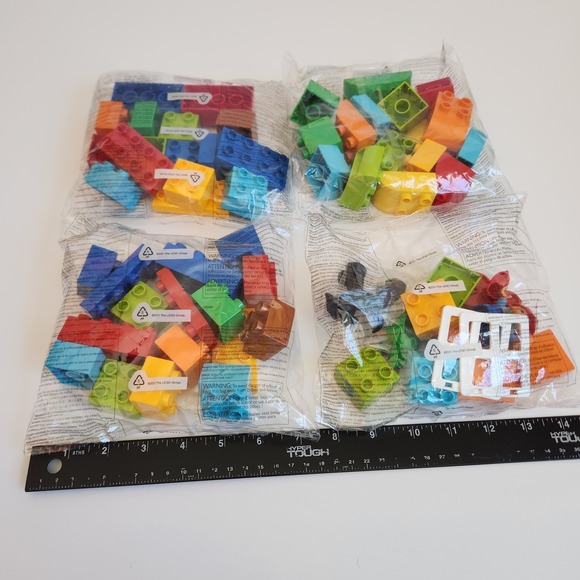 LEGO DUPLO Bulk Lot Building Blocks Bricks Assorted Colors Childrens Toy NWT - Picture 6 of 7
